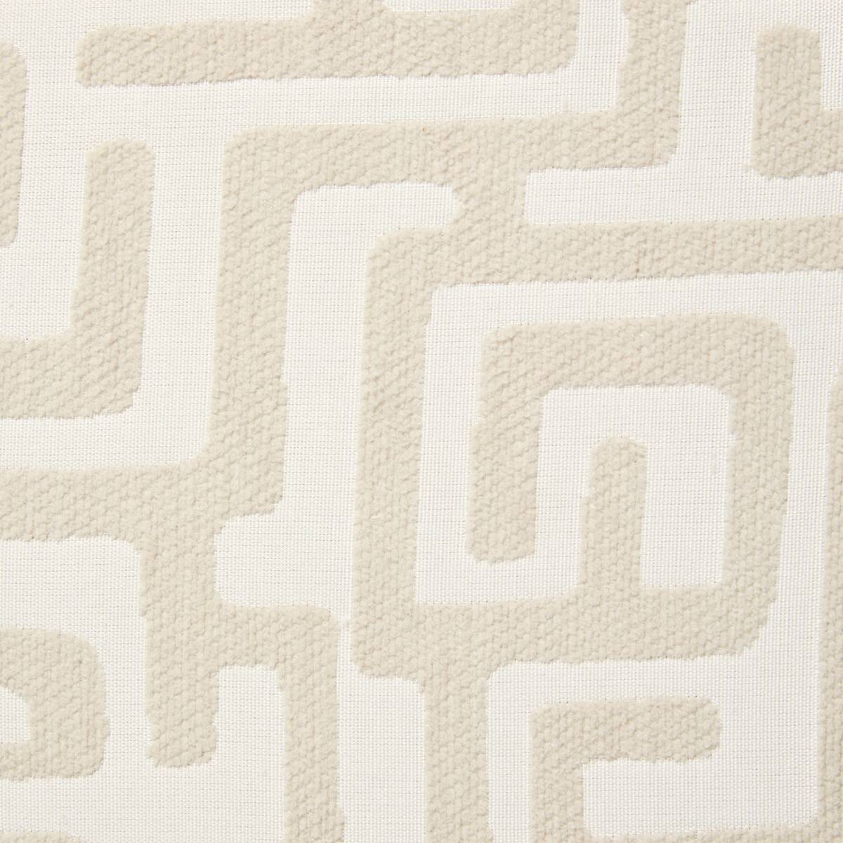 Pouf "Delor" Wei&szlig; Beige / Blanc