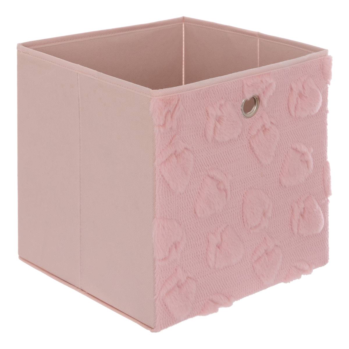 Kinder-Aufbewahrungskorb "Fraci" Rosa, 30x30 cm Rosa