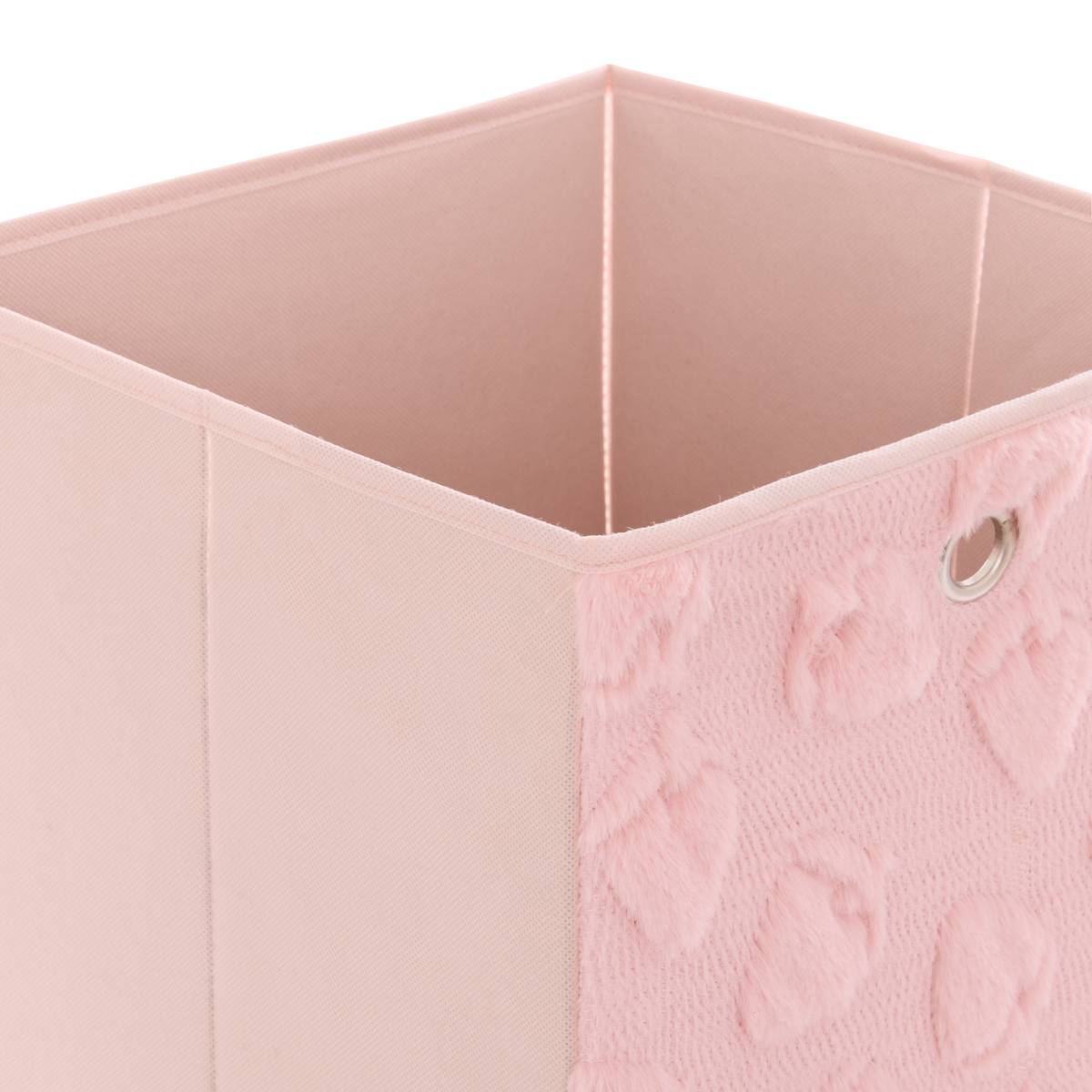 Kinder-Aufbewahrungskorb "Fraci" Rosa, 30x30 cm Rosa