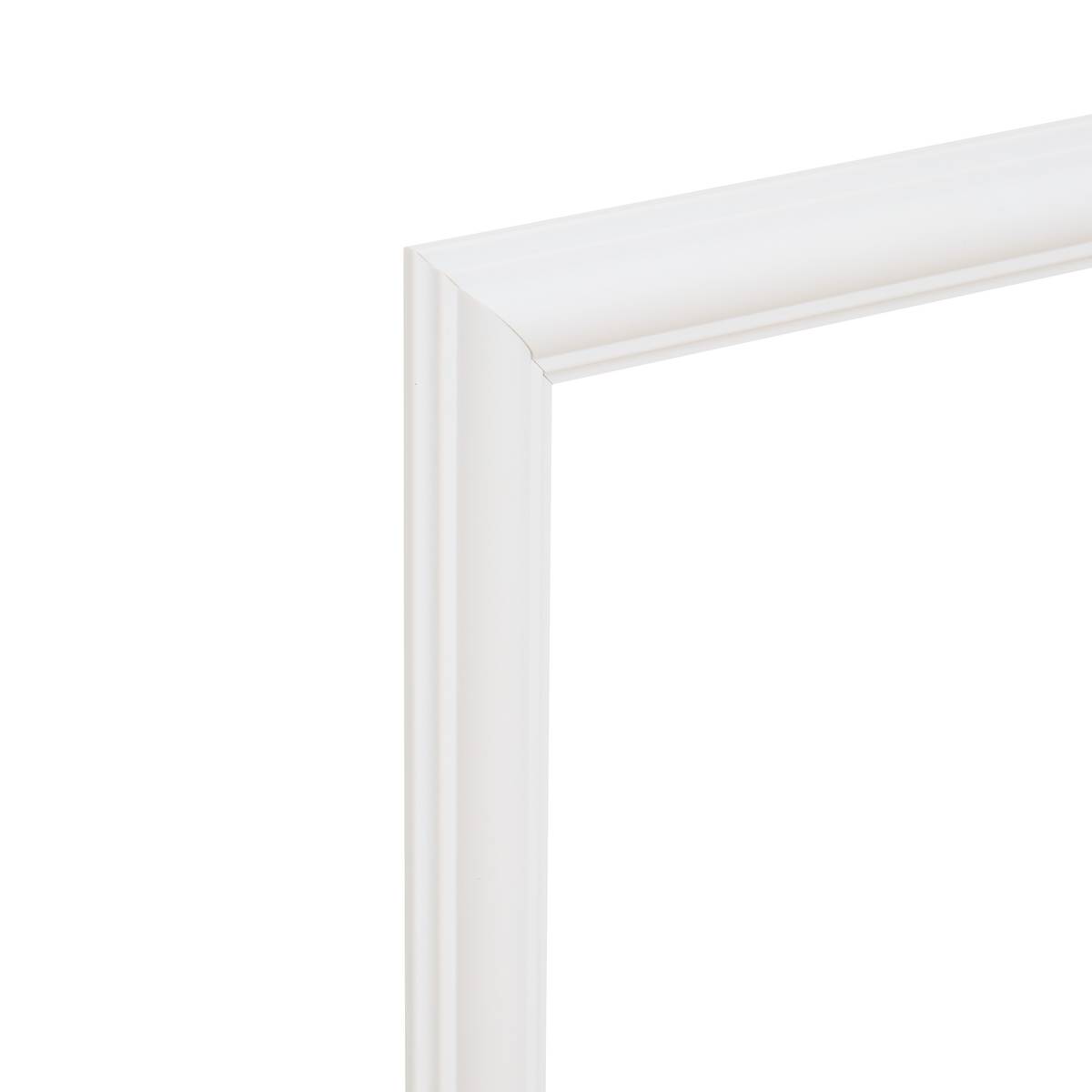 Zierleisten-Kit "Alber" Blanc, 120x50cm Weiß