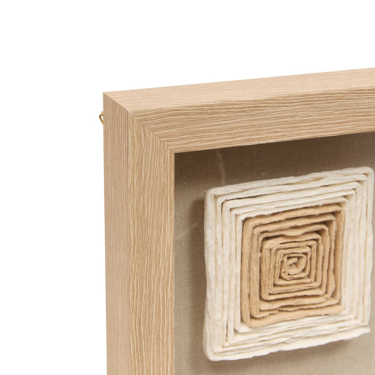 Wanddekoration 'Rafael' Beige, 50x50 cm Beige
