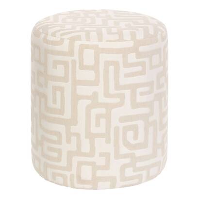 Pouf "delor" wei&szlig;