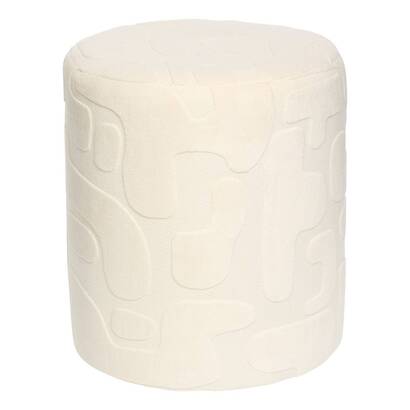 Pouf "delor" wei&szlig;