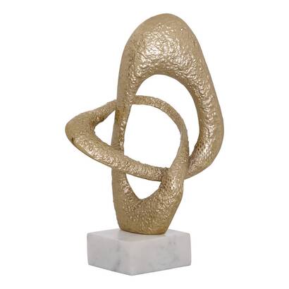 Deko-objekt "dana" gold, h.34,5 cm