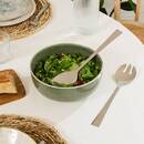 Salatbesteck "D'Oro" Edelstahl, Silber Silber