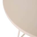 Beistelltisch "Latte" Beige, Ø 38 cm Beige