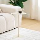 Beistelltisch "Sora" Beige, 33x24 cm Beige