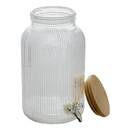Getränkespender "Line" Glas, 6L, Transparent Durchsichtig