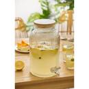 Getränkespender "Line" Glas, 6L, Transparent Durchsichtig