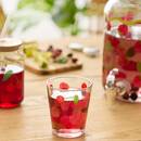 Niedriges Trinkglas "Fruity" 330 ml, Glas Modéle A