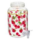 Getr&auml;nkespender "Fruity" Glas, 4L Gelb