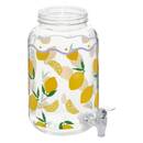 Getr&auml;nkespender "Fruity" Glas, 4L Gelb