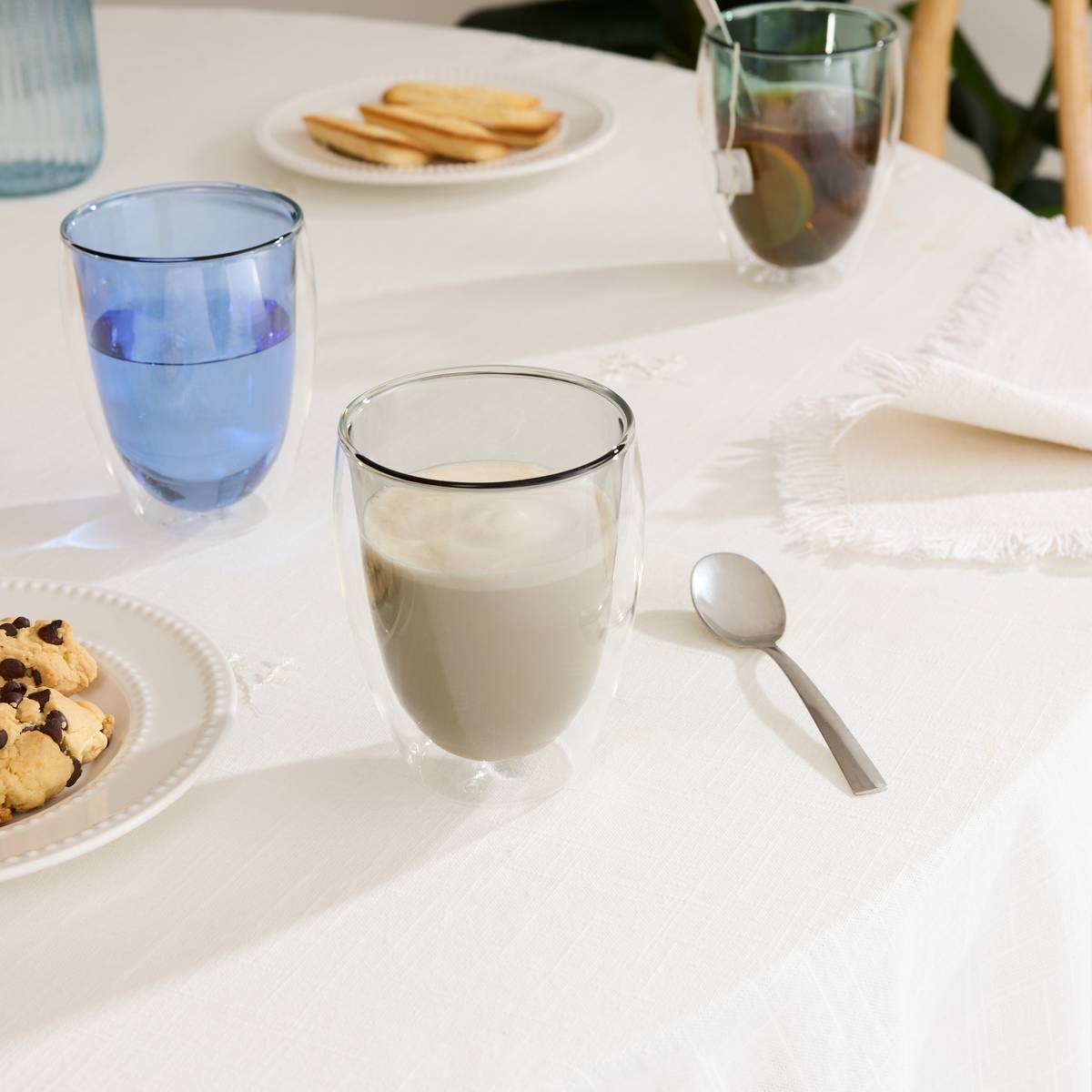 Doppelwandige Tasse Alex , 350 ml, Borosilikatglas