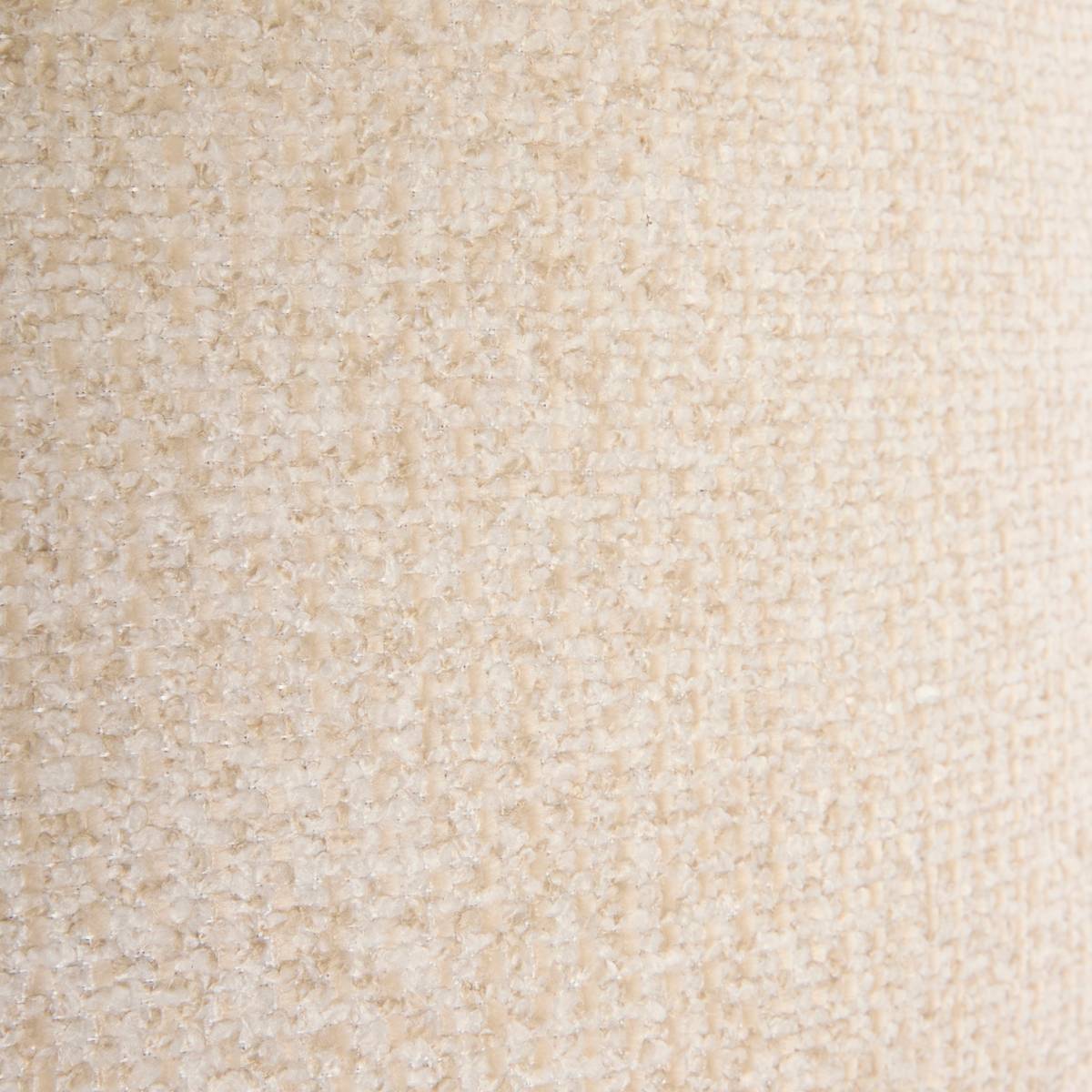 Truhenhocker "Elior" Creme, D.60 cm Cremefarben