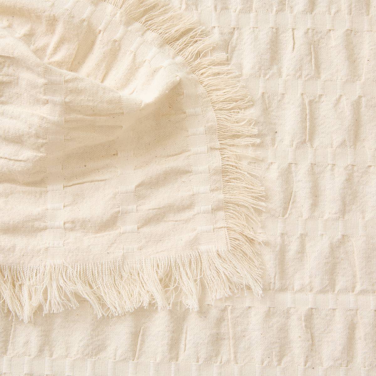 Tischdecke "Ysel" 250x150 cm, Warmwei&szlig; Warmes Wei&szlig;
