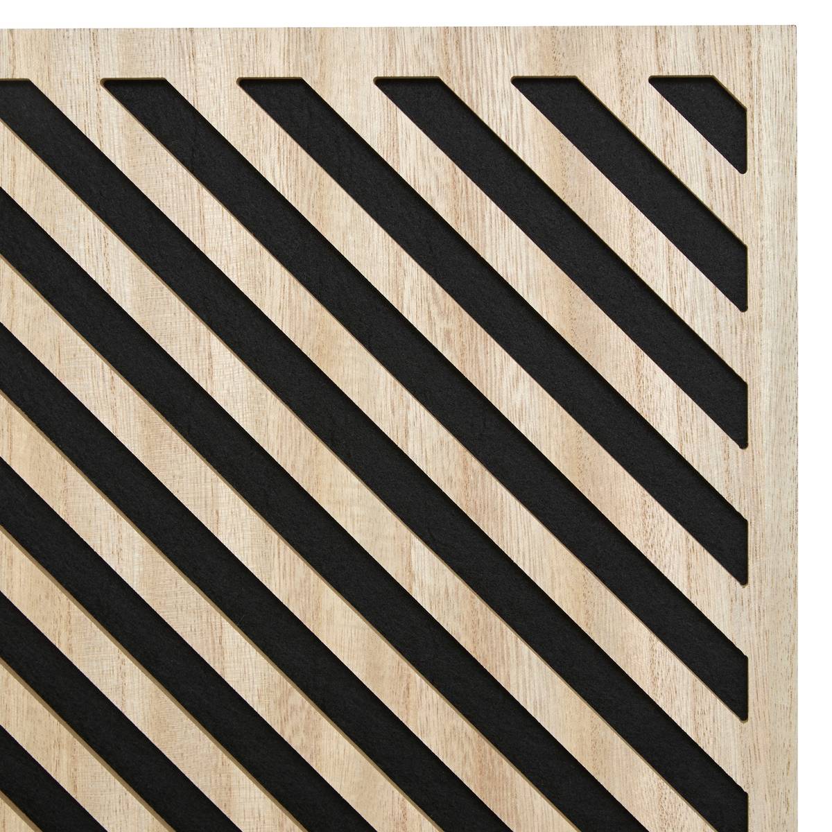 Dekorative Wandplatte "Eileen" Braun, 58x58 cm Braun