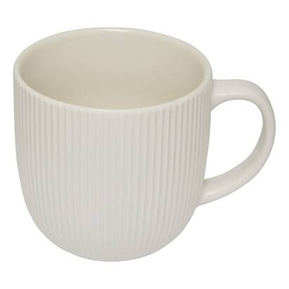Becher  "strata" 360 ml, new bone china (porzellan), wei&szlig;
