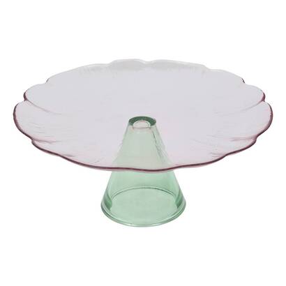 Pr&auml;sentationsst&auml;nder "rosenbl&uuml;te" glas, d.28 cm