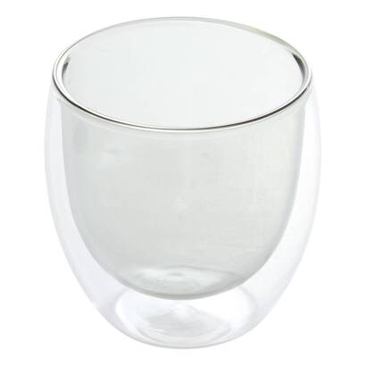 Doppelwandige tasse "alex" 250 ml, borosilikatglas