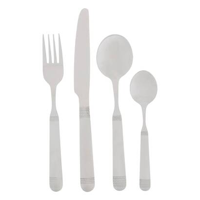 Besteckset &bdquo;sacha&ldquo; edelstahl, silber