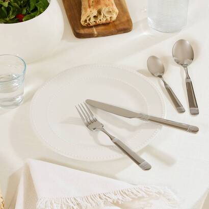 Besteckset &bdquo;sacha&ldquo; edelstahl, silber