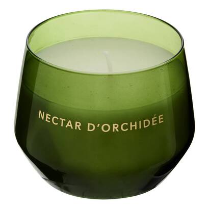Duftkerze "glowy" blumenduft, orchideen-nektar, 300g