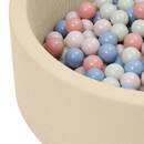 Kinderballbecken "Moovy" D.90 x 36 cm, Beige Beige