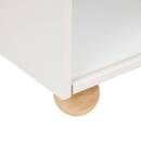 Kinder-Aufbewahrungsm&ouml;bel 3 T&uuml;ren 2 Ebenen "Bouli" Beige, 69,5x30 cm Beige