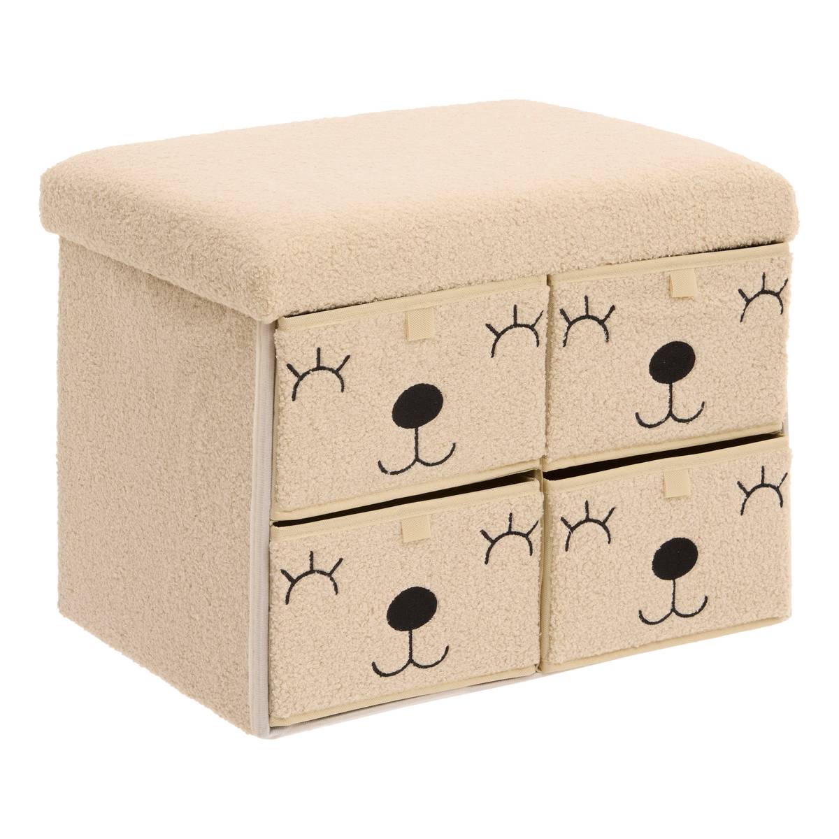 Kinderpouf "Ezzio" Beige Beige
