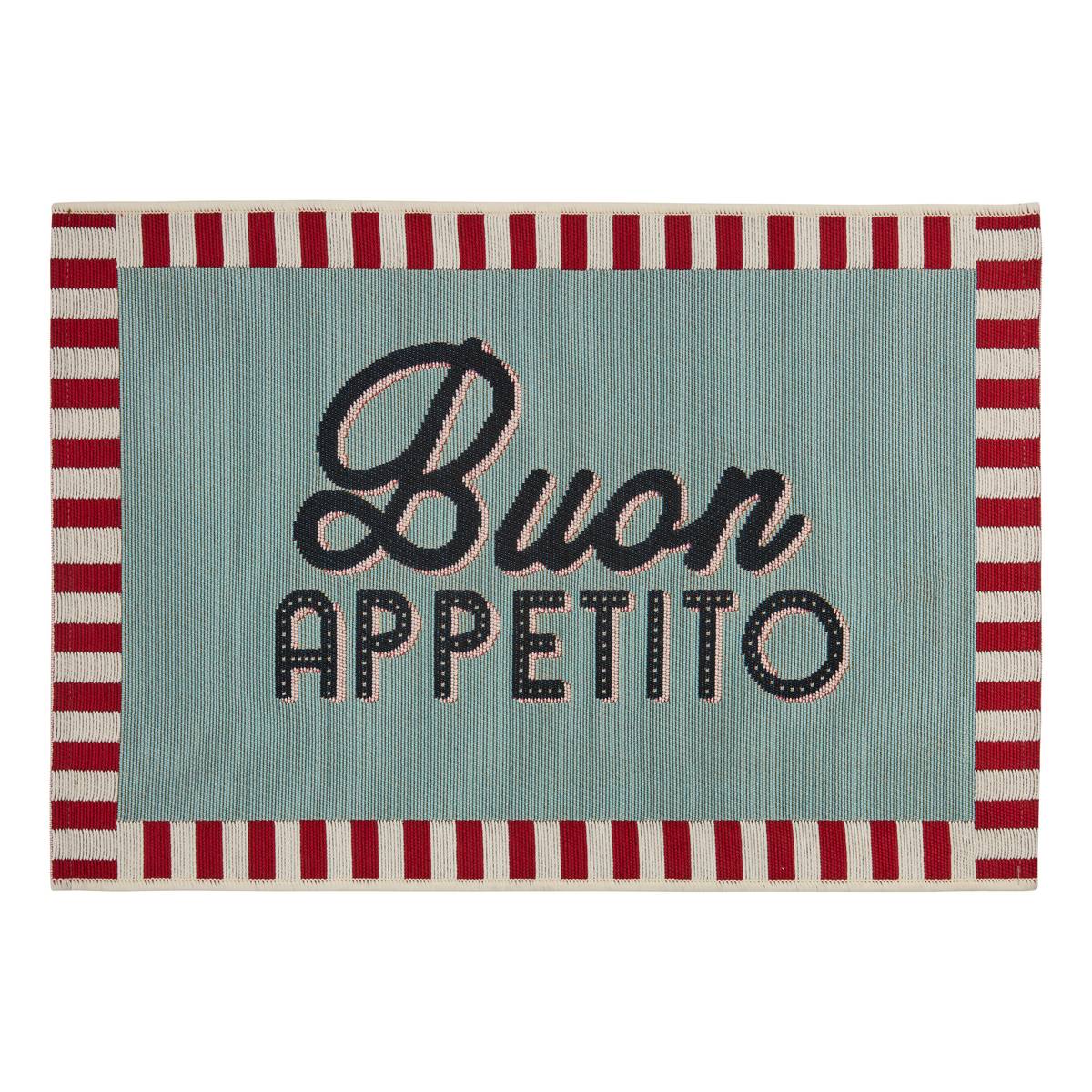 Teppich "Della pasta" Celadon-Grün, 90x60 cm Celadongrün