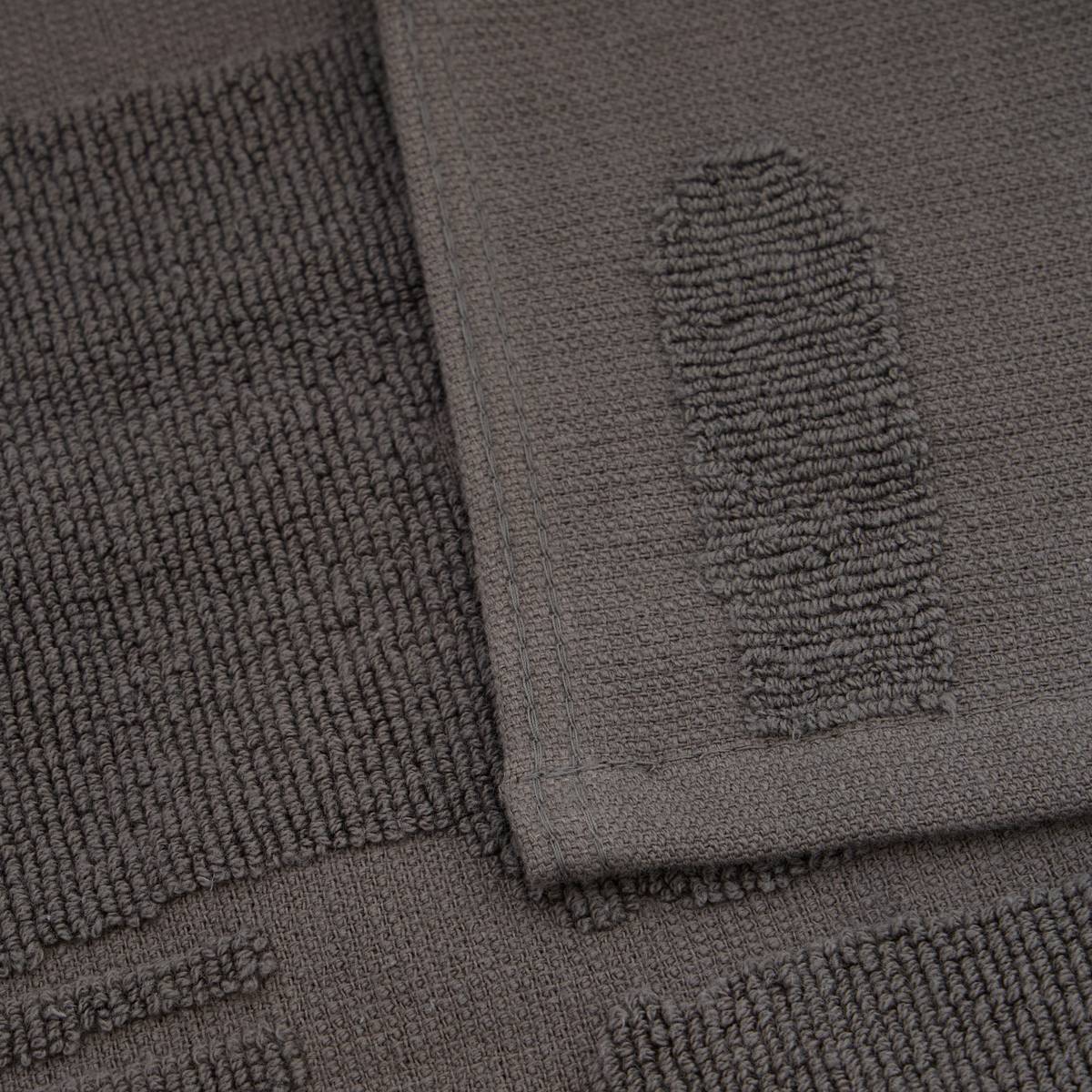 2er-Set Geschirrt&uuml;cher "Terry" Grau, 400 g/m2, 70x45 cm Grau