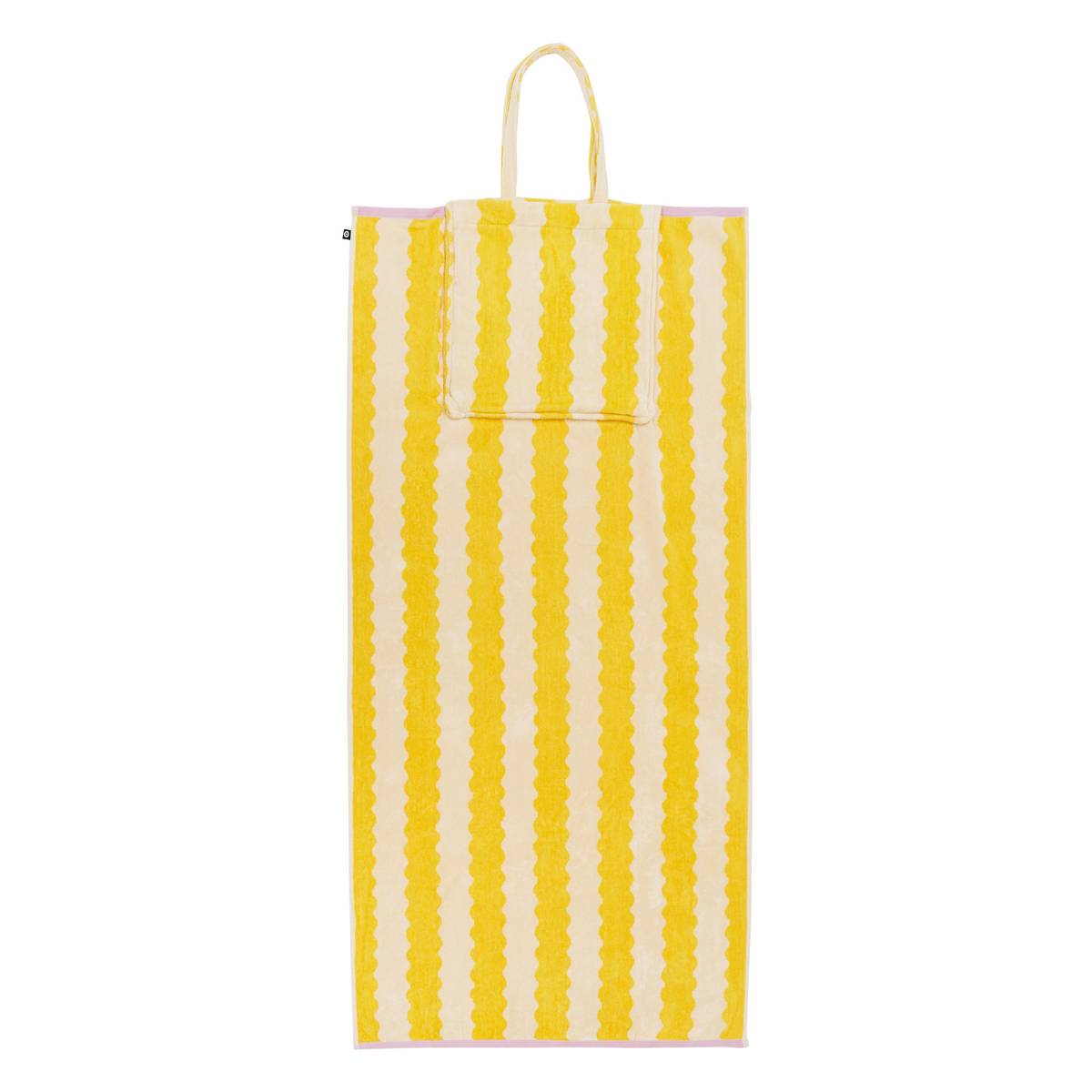 Handtuch "Poolside" Gelb, 400 g/m2, 150x70 cm Gelb
