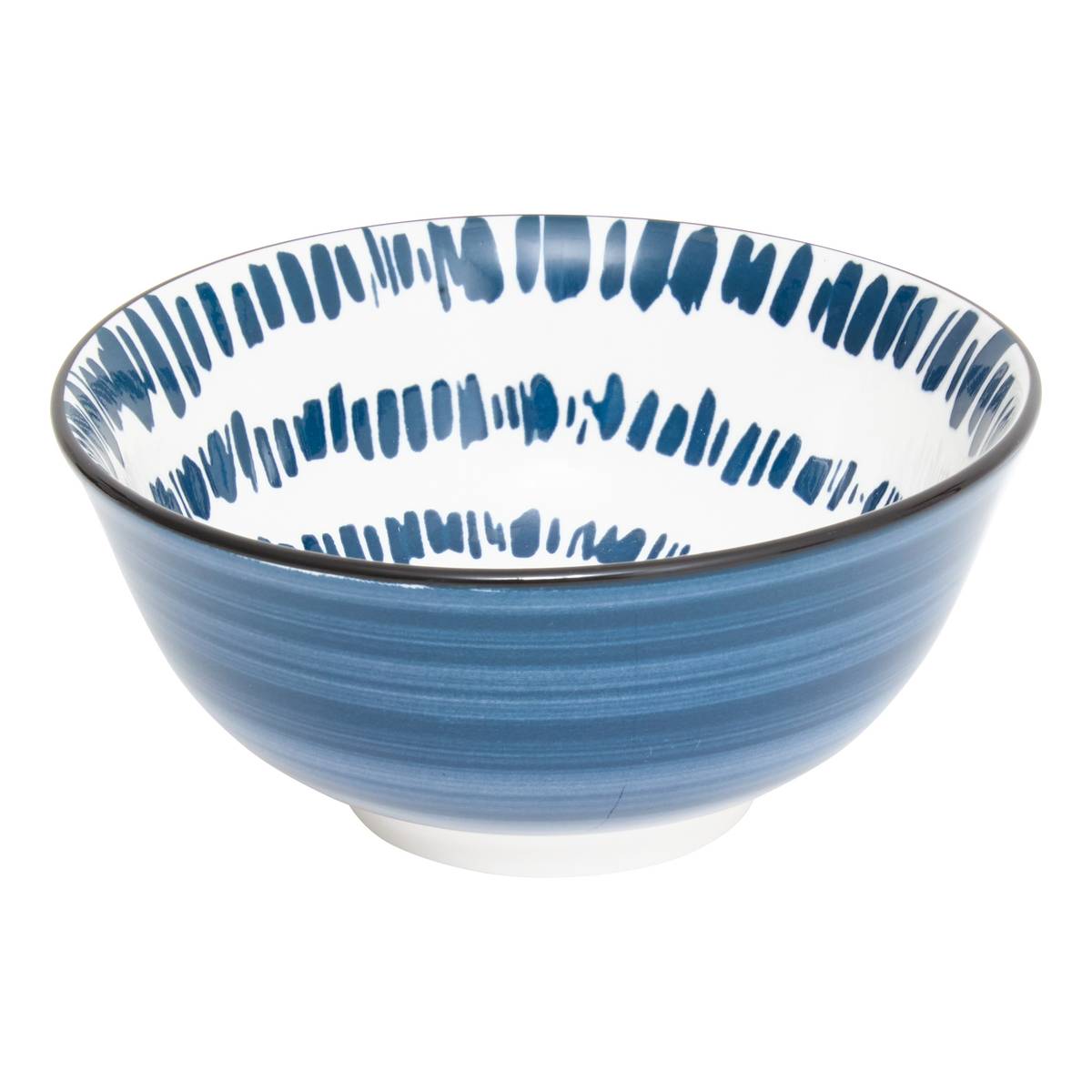 Schüssel "Umami" Porzellan, D.15,5 cm, Blau Blau 3