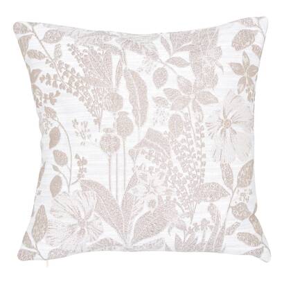 Kissen "samara" beige leinen, 40x40 cm