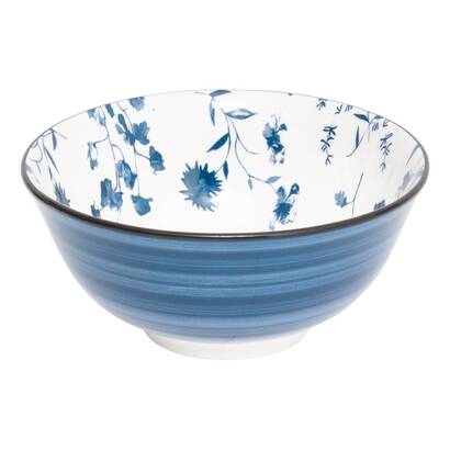Sch&uuml;ssel "umami" porzellan, d.15,5 cm, blau