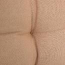 Bodenkissen "Groove" Beige Leinen, 120x60 cm Leinenbeige