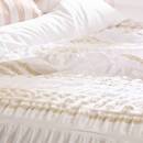 Bettwäsche-Set "Stripes" Beige Leinen, 240x220 cm Leinenbeige