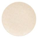 Flacher Teller "Laetitia" Steinzeug (Keramik), D.25,8 cm Cremefarben