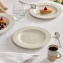 Set mit 6 Desserttellern "Solene" D.22,7 cm, Beige Beige