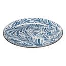 6er-Set flache Teller "Umami" Porzellan, D.26,5 cm, Blau Blau 1