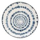 Set mit 6 Desserttellern "Umami" Porzellan, D.19,4 cm, Blau Blau 3