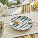 Set mit 6 Desserttellern "Umami" Porzellan, D.19,4 cm, Blau Blau 4