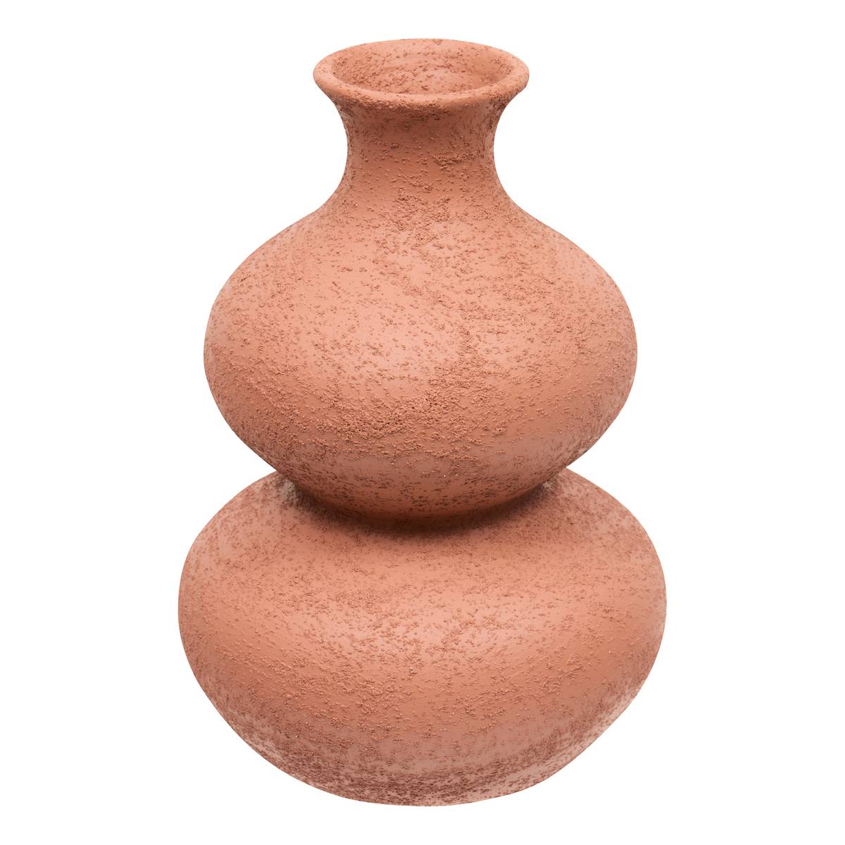 Vase "Ezia" Braun Tonka, H.23,5 cm Tonka-Braun
