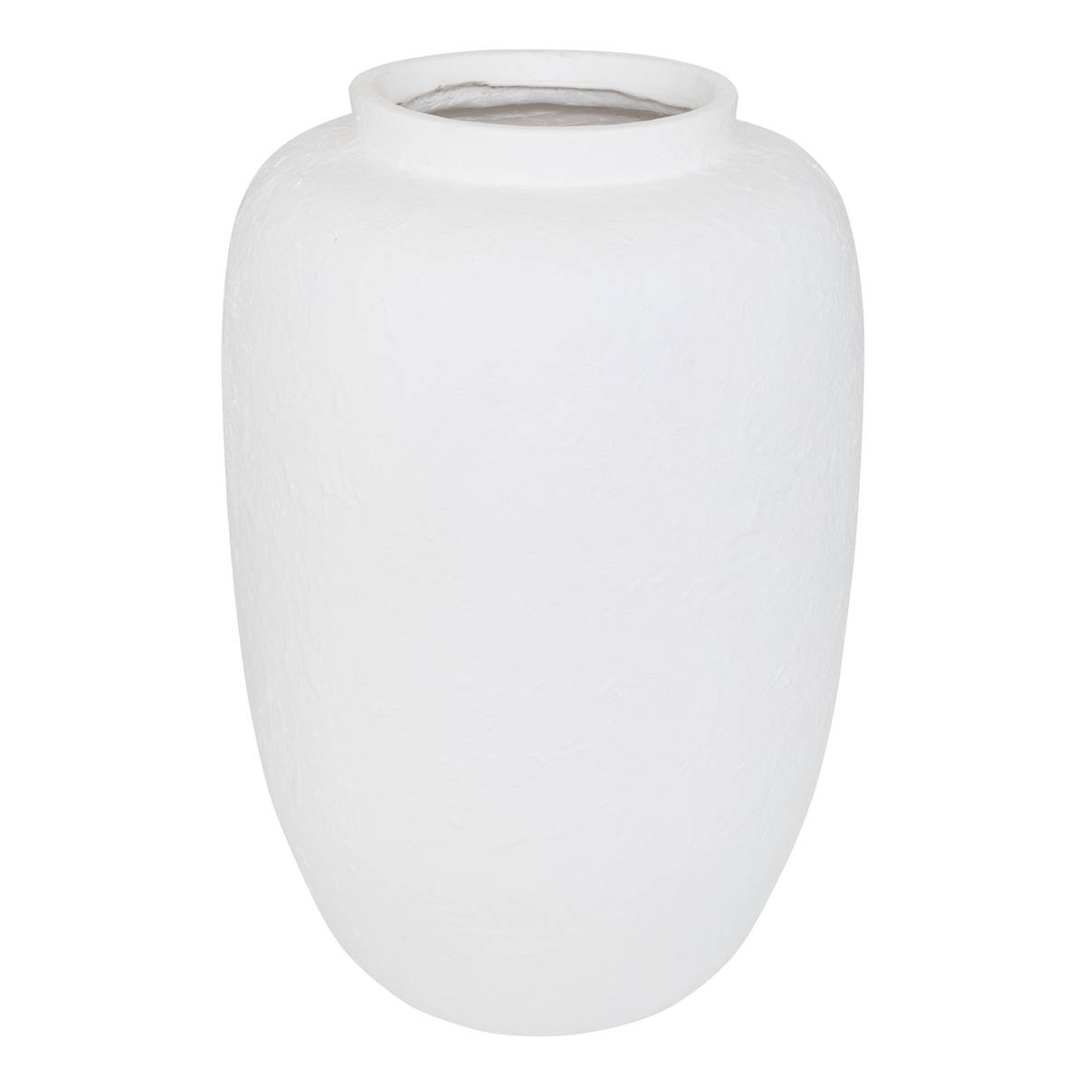 Vase "Elene" Weiß, H.45,5 cm Weiß