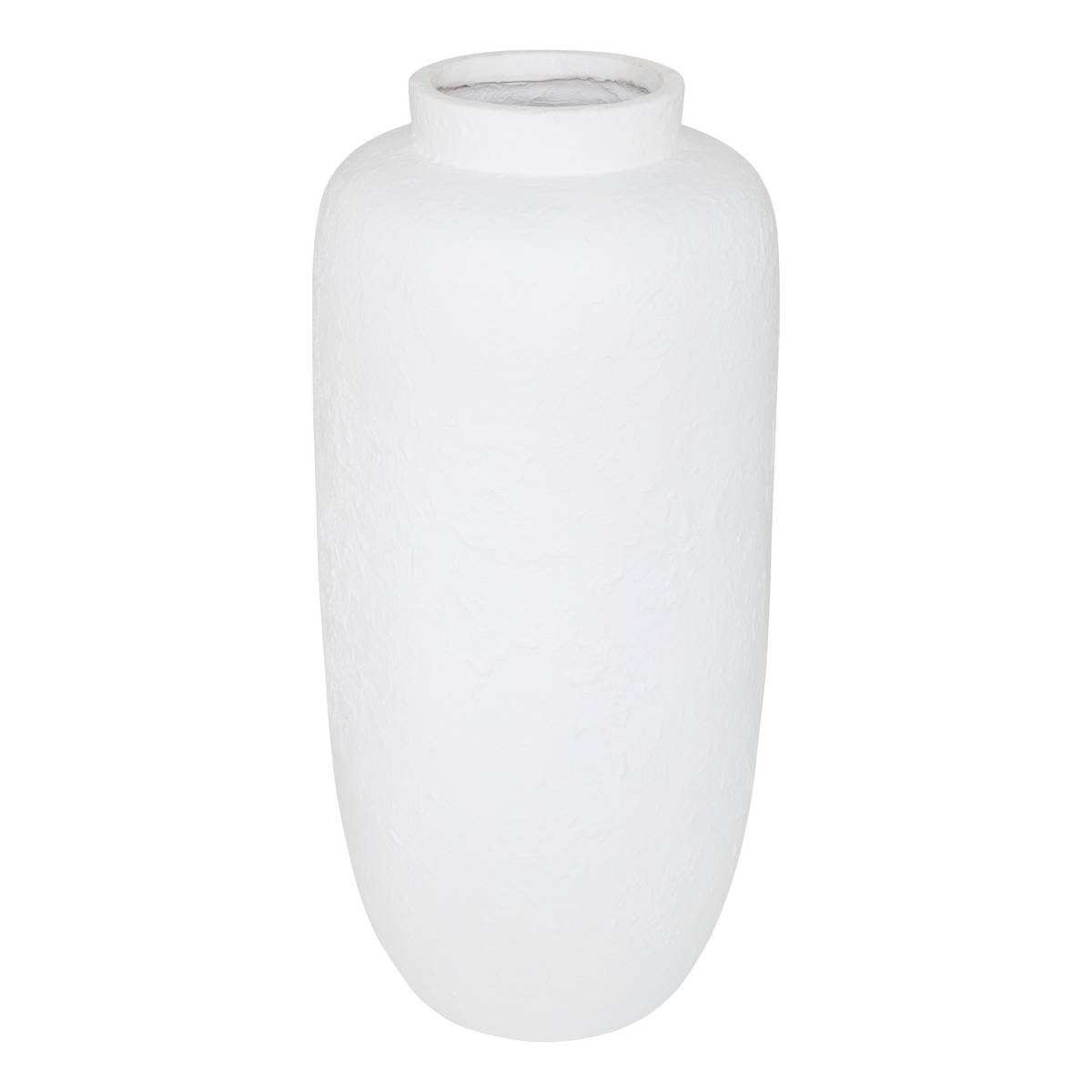 Vase "Elene" Weiß, H.66 cm Weiß