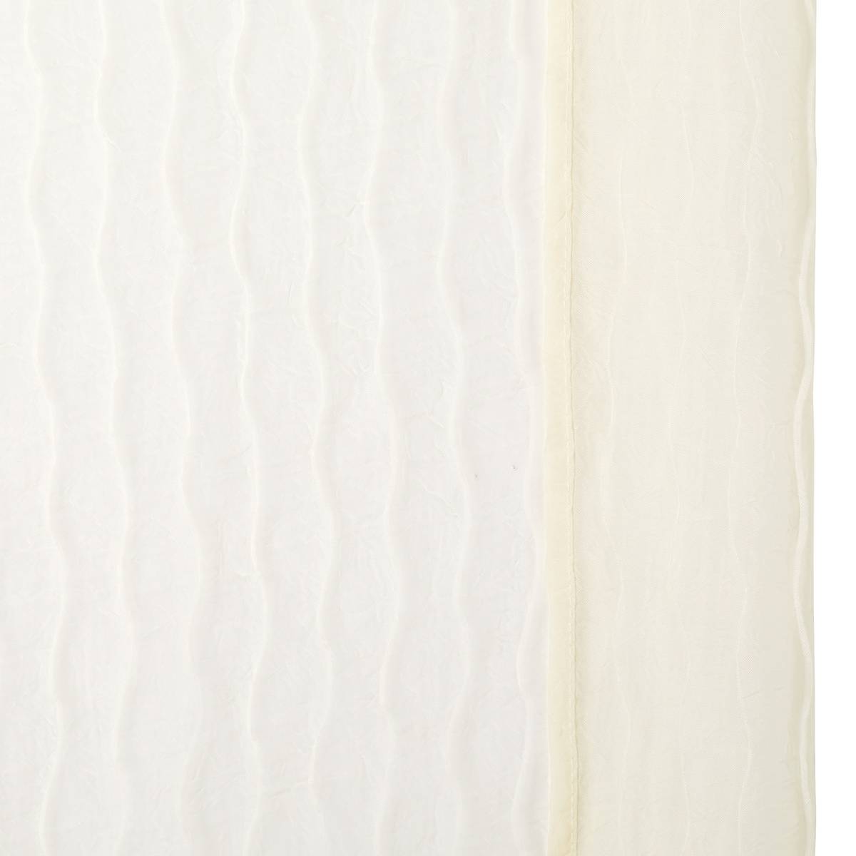 "Mila" Voile Beige Leinen, 240x140 cm Leinenbeige