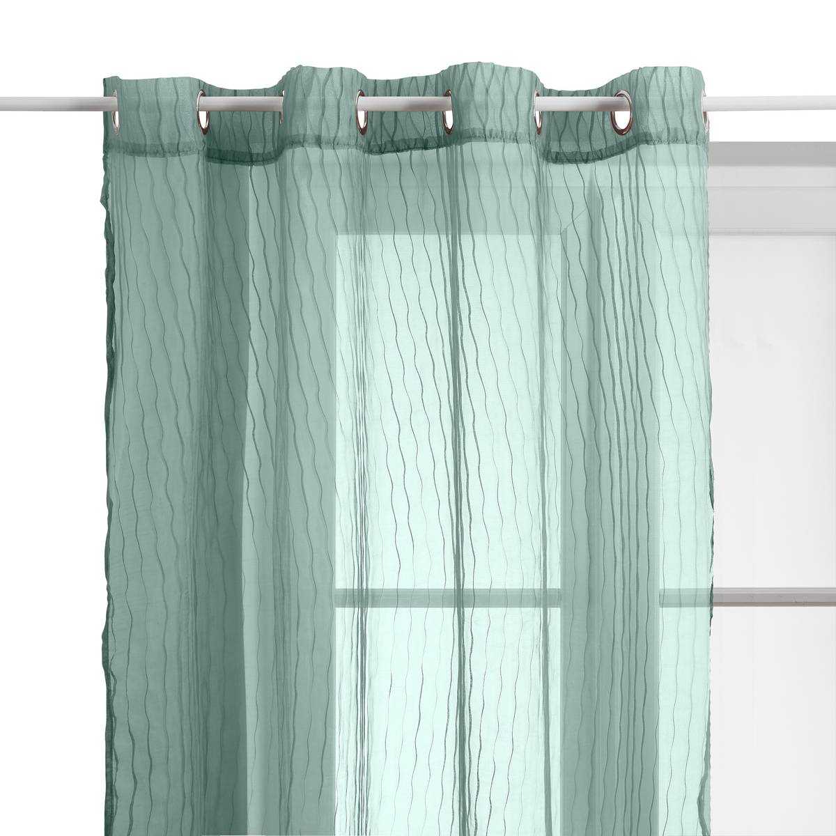 "Mila" Voile Celadon Grün, 240x140 cm Celadongrün