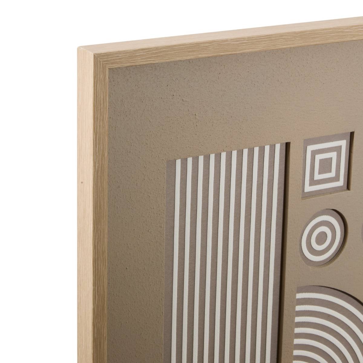 3D-Leinwand "Lilo" Beige, 58x78 cm Beige