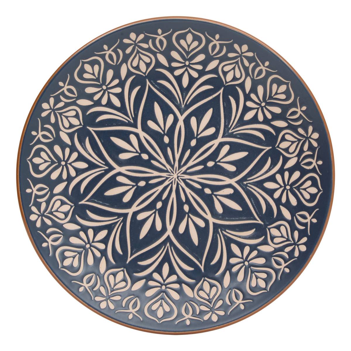 Dessertteller "Ines" Steingut (Keramik), D.20,5 cm Blau
