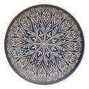 Flacher Teller "Ines" Steingut (Keramik), D.27 cm Blau
